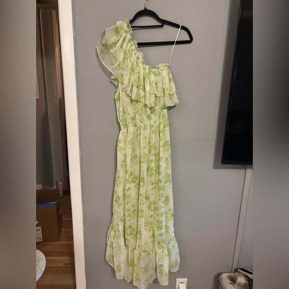 Misa Los Angeles Rumi Dress in Honeydew Blossom Size Large NWT - Picture 8 of 8